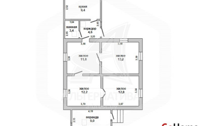 Купить дом, Жабинка, г. Жабинка, 12.21 соток. Фото 24