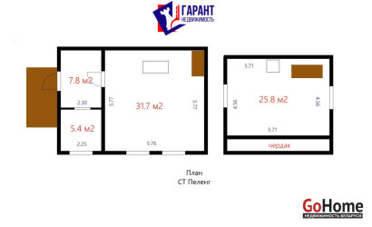 Купить дом в деревне, ПЕЛЕНГ, 6.15 соток. Фото 18