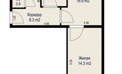 Купить 3-комнатную квартиру, Молодечно, Молодежная 5. Фото 9