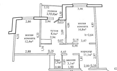 Купить 2-комнатную квартиру, Гродно, Лидская, 35. Фото 10
