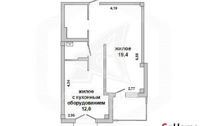 Купить 2-комнатную квартиру, Брест, Ковалево, пр-т Республики. Фото 1