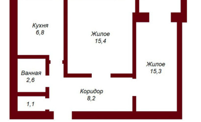 Купить 2-комнатную квартиру, Брест, ул. Янки Купалы, д. . Фото 11