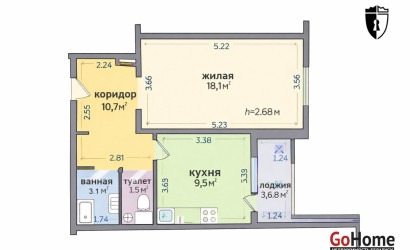 Купить 1-комнатную квартиру, Минск, Лидская, 6 (Фрунзенский район). Фото 7