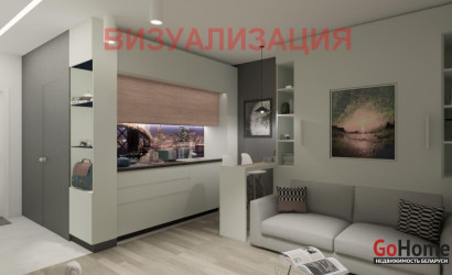 Купить 1-комнатную квартиру, Минск, Игоря Лученка ул., 8(Октябрьский район). Фото 21
