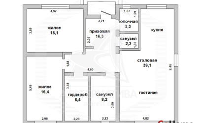 Купить дом, Брест, Мухавецкий с/с, 4.6 соток. Фото 1