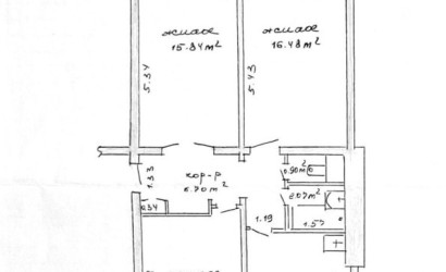 Купить 3-комнатную квартиру, Новополоцк, Армейская ул., 26. Фото 18