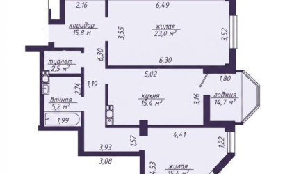 Купить 2-комнатную квартиру, Минск, Богдановича ул., 136 (Советский район). Фото 21