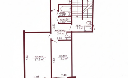 Купить 2-комнатную квартиру, Гродно, Пролетарская, 67. Фото 13