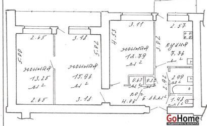 Купить 3-комнатную квартиру, Минск, Золотая Горка, 20 (Советский район). Фото 20