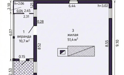Купить дом, Дукора, Речная ул., 9 соток. Фото 14