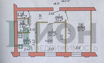 Купить комнату, Витебск, ул. Димитрова, д. 19. Фото 2