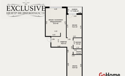 Купить 3-комнатную квартиру, Минск, Лосика ул., 31(Московский район). Фото 13