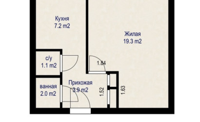 Купить 1-комнатную квартиру, Острошицкий городок, Шоссейная 16. Фото 18