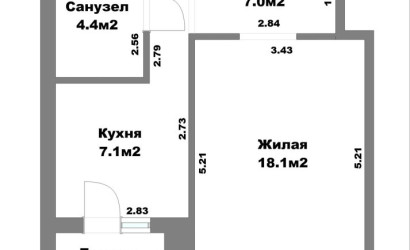Купить 1-комнатную квартиру, Минск, Слободской проезд, 4(Московский район). Фото 16