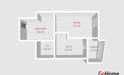 Купить 1-комнатную квартиру, Минск, Монюшко ул., 22 (Ленинский район). Фото 2