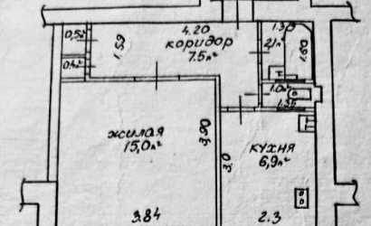 Купить 1-комнатную квартиру, Гомель, Владимирова, 67. Фото 13