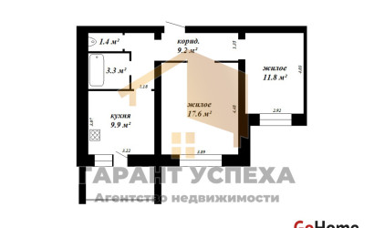 Снять 2-комнатную квартиру, Брест, ул. Воровского, д. . Фото 15