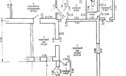 Продажа торгового помещения, Слуцк, Мельничная ул.,  109.3 кв.м.. Фото 2