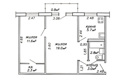 Купить 2-комнатную квартиру, Минск, Харьковская ул., 80/2 (Фрунзенский район). Фото 6