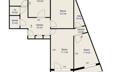 Купить 4-комнатную квартиру, Минск, Есенина ул., 16(Московский район). Фото 49