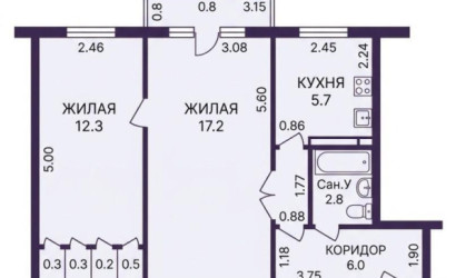 Купить 2-комнатную квартиру, Солигорск, Горького ул., 3/Б. Фото 16