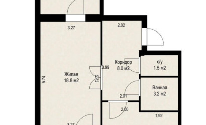 Купить 2-комнатную квартиру, Ивенец, Зеленая ул., 2/А. Фото 24