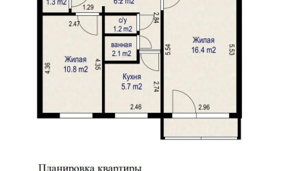 Купить 2-комнатную квартиру, Минск, Матусевича ул., 4/1 (Фрунзенский район). Фото 29
