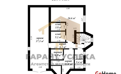 Купить дом, Тельмы-2, Тельминский с/с, 12.52 соток. Фото 19