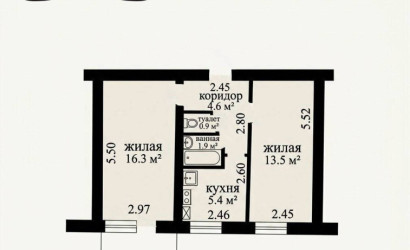 Купить 2-комнатную квартиру, Минск, Беляева ул., 3 (Первомайский район). Фото 23