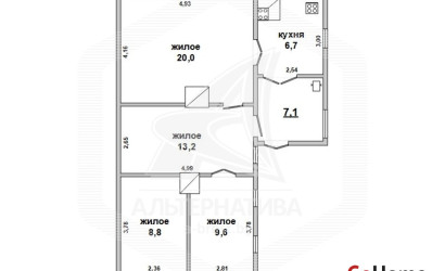 Купить дом, Кобрин, г. Кобрин, 6.03 соток. Фото 1