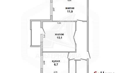 Купить 2-комнатную квартиру, Брест, Дубровка, ул. Дубровская. Фото 1