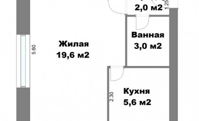 Купить 1-комнатную квартиру, Молодечно, Великий Гостинец ул., 72/Б. Фото 10