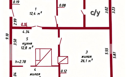 Купить дом, Русиновичи, Шоссейная, 25 соток. Фото 5