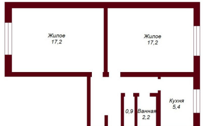 Купить 2-комнатную квартиру, Брест, ул. Советской Конституции, д. . Фото 11