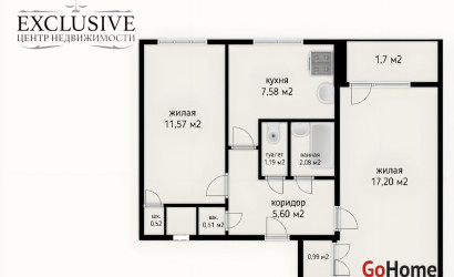 Купить 2-комнатную квартиру, Минск, Сурганова ул., 49 (Советский район). Фото 10