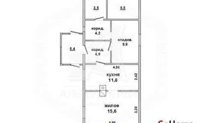 Купить дом в деревне, Нагораны, Жабинковский с/с, 19.32 соток. Фото 1