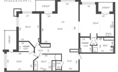 Купить 4-комнатную квартиру, Минск, Хоружей ул., 48/А (Центральный район). Фото 46