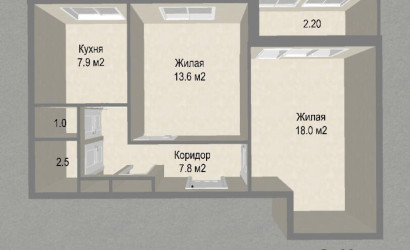Купить 2-комнатную квартиру, Минск, Лынькова ул., 101/2 (Фрунзенский район). Фото 20