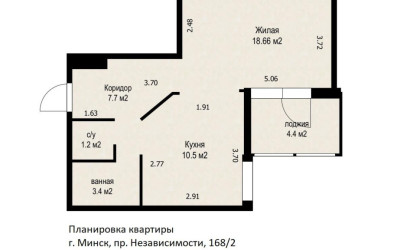 Купить 1-комнатную квартиру, Минск, Независимости просп., 168/2 (Первомайский район). Фото 21