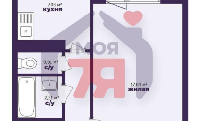 Купить 1-комнатную квартиру, Минск, Байкальская ул., 66/2 (Заводской район). Фото 3