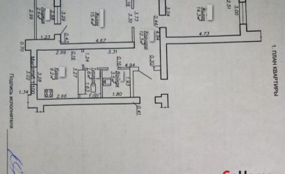 Купить 2-комнатную квартиру, Жлобин, П.А. Карибского, 12. Фото 11