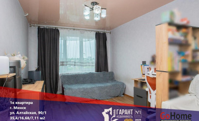 Купить 1-комнатную квартиру, Минск, Алтайская ул., 90/1(Заводской район). Фото 1