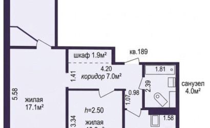 Купить 3-комнатную квартиру, Солигорск, Ленина ул., 2/Б. Фото 24