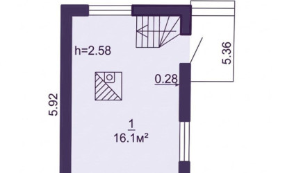 Купить дом в деревне, Крап, 6.4 соток. Фото 7