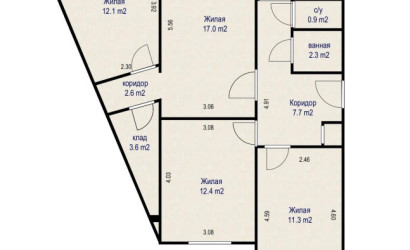 Купить 4-комнатную квартиру, Минск, Гинтовта ул., 18 (Первомайский район). Фото 6