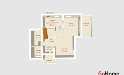 Купить дом, Пекалин, 25 соток. Фото 34