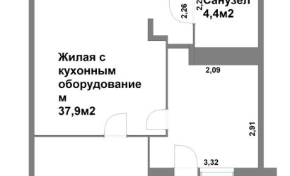 Купить 3-комнатную квартиру, Минск, Ильянская ул., 12 (Центральный район). Фото 17