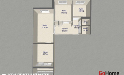 Купить 3-комнатную квартиру, Минск, Некрасова ул., 35/1(Советский район). Фото 28