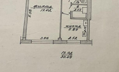 Купить 1-комнатную квартиру, Витебск, Смоленская ул., 11/4. Фото 14