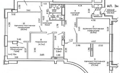 Аренда офиса, Минск, Беломорская, 23,  131.4 кв.м.. Фото 13